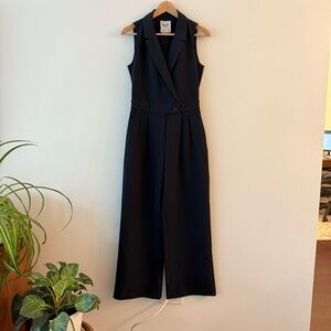 Abercrombie Sloane Black Sleeveless Jumpsuit 4P